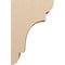 Ekena Millwork 12"W x 24"D x 36"H Classic New Brighton Rough Cedar Woodgrain TimberThane Corbel, Primed Tan CORUR12X24X36NEBRCPR - alternate 6
